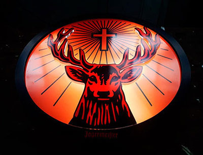 Logos iluminados LED